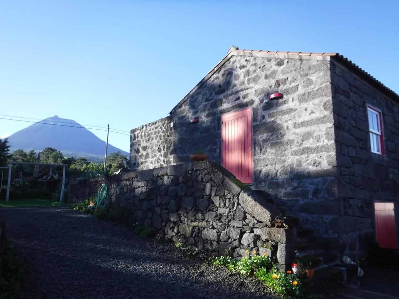 Casas Alto Da Bonanca Hostal São Roque do Pico Exterior foto